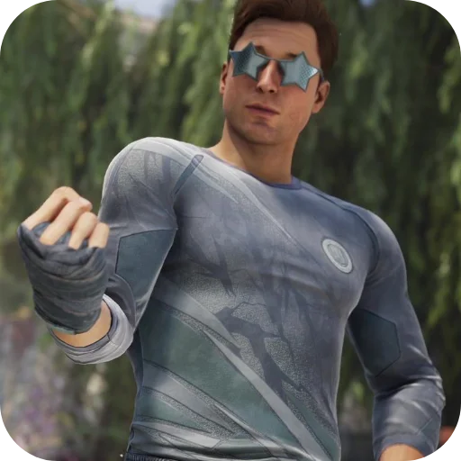 Sticker JohnnyCageEarth928B - 1