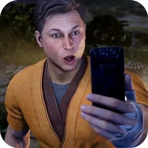 Стикер JohnnyCageEarth928B - 1