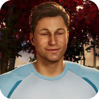 Sticker Johnny Cage • @Earth928B - 9