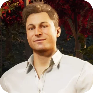 Sticker Johnny Cage • @Earth928B - 11