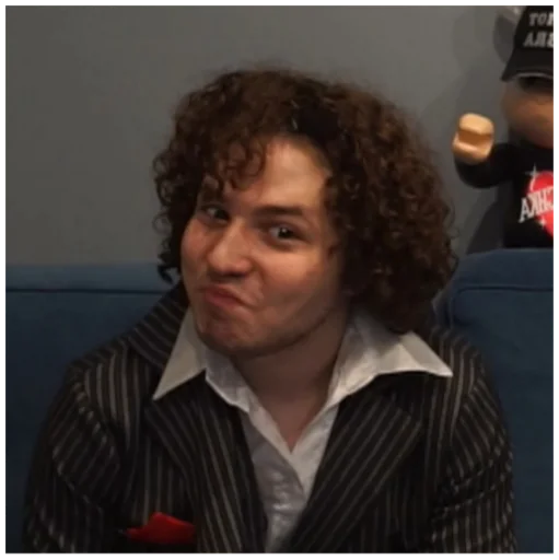 person human face clothing