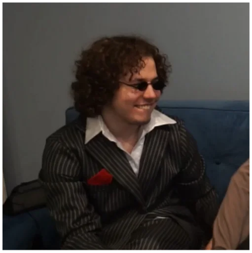 person human face clothing