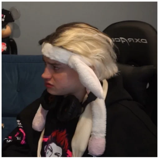 headphones person indoor