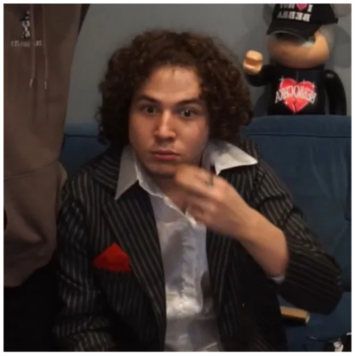 person human face clothing