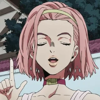 Стикер Джоджо,хули - 11