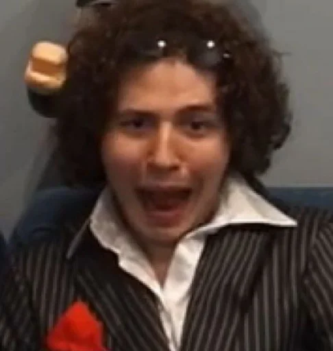 person human face clothing