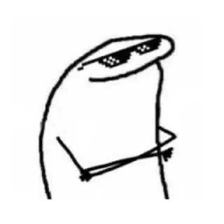 Sticker Попа макаки - 2