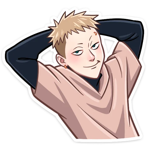 Стикер Йори @nyasticks - 4