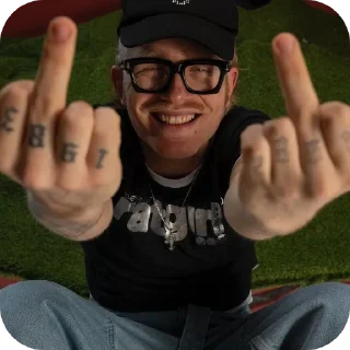 Sticker йост лмао - 0