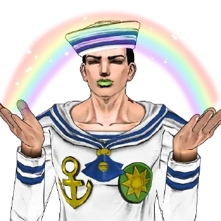 Стикер Джоске на все случаи жизни (Jojolion) - 7