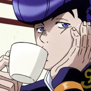 Стикер Джоске котик - 11