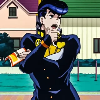 Стикер Джоске котик - 0