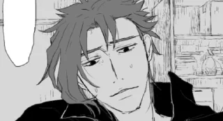 Sticker Плавающий труп в Морио. 
(by @mizumi0rrk) - 5