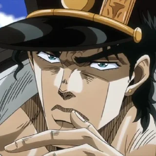 Sticker Jotaro Kujo @animstorek - 1