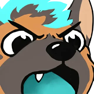 Sticker Juice Hyena - 3