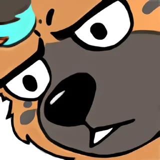 Sticker Juice Hyena - 4