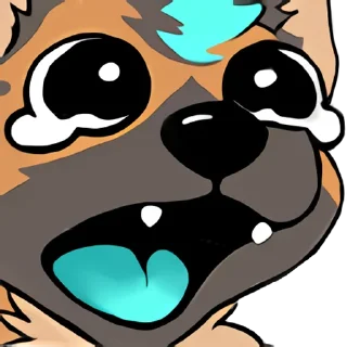 Sticker Juice Hyena - 0