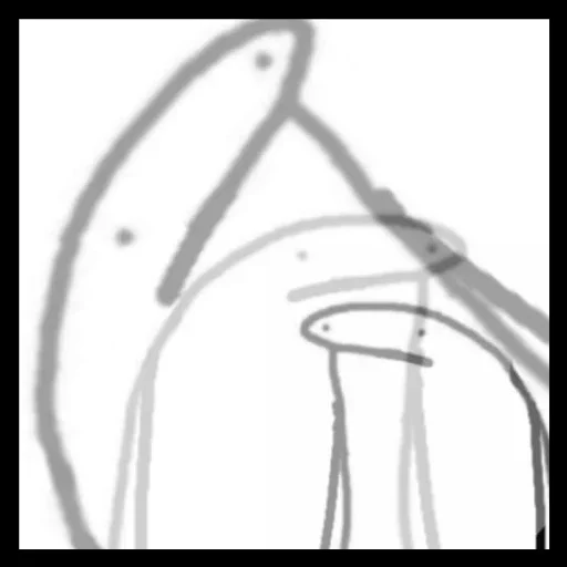 эскиз детское искусство Белый