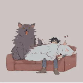 Стикер Магическая битва - 9