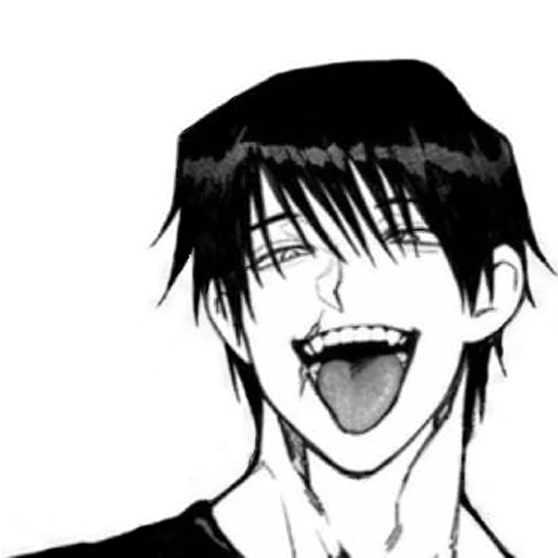 эскиз челюсть рисование