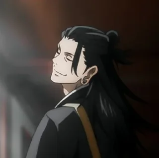 Стикер ~🤍Daddy Suguru Geto🖤~ - 5