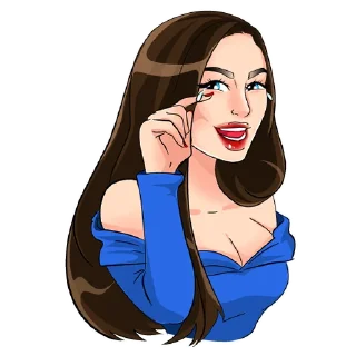 Sticker Miss JuliaDates💙 by @juliadatescom - 2