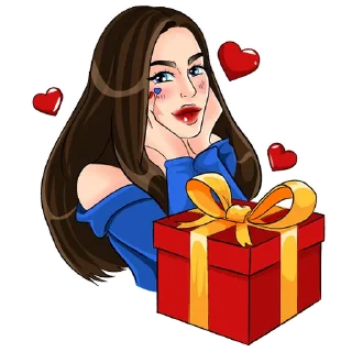 Sticker Miss JuliaDates💙 by @juliadatescom - 7