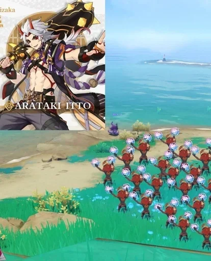 anime cartoon painting