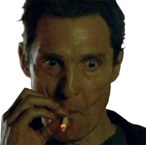 person human face smoking