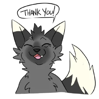 Стикер Junbi the Fox - 8