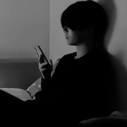 черно-белый Человек комнатный