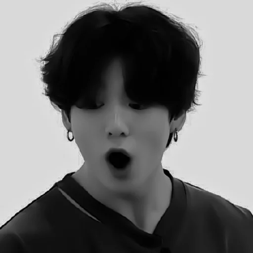 черно-белый Человек человеческое лицо