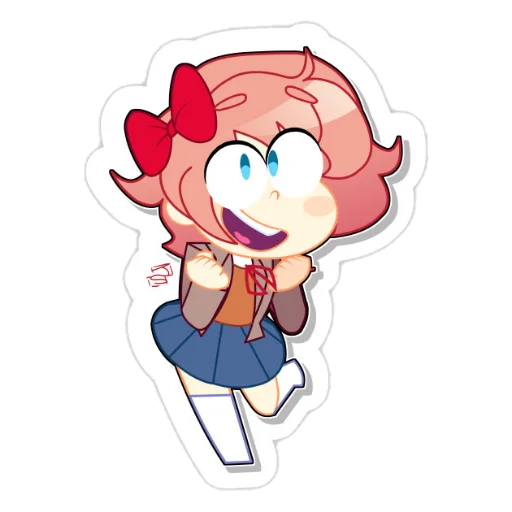 Sticker Doki Doki Literature Club - 6