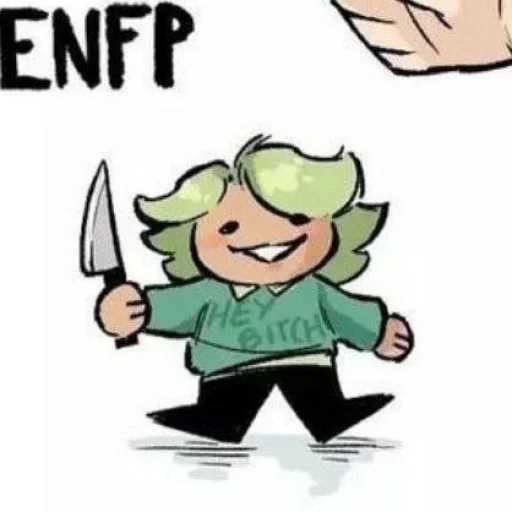 Стикер JustENFP - 1
