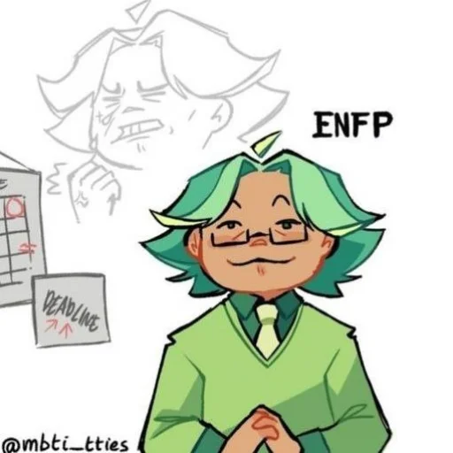 Стикер JustENFP - 1