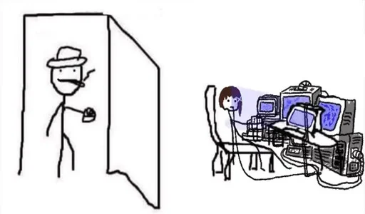 Sticker JustLainIwakura - 1