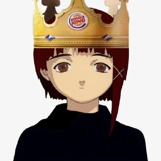 Sticker Lain Iwakura - 8