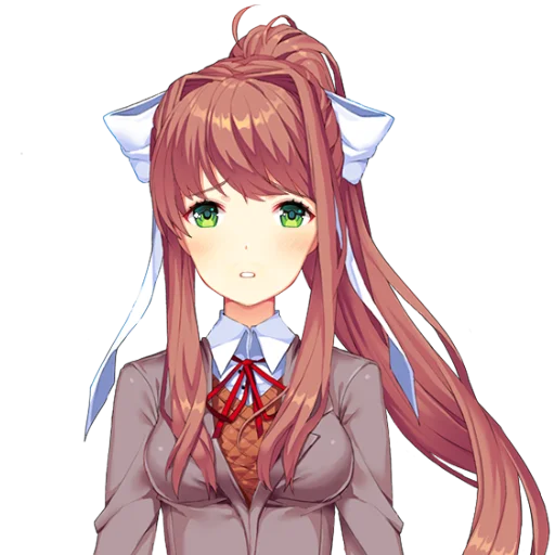 Sticker 📚 : : just Monika .// - 10
