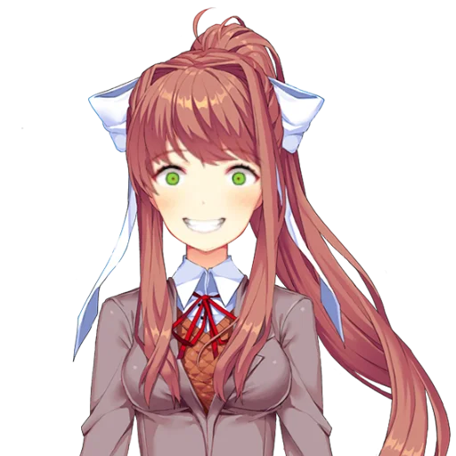 Sticker 📚 : : just Monika .// - 4