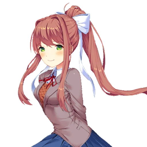 Sticker 📚 : : just Monika .// - 3