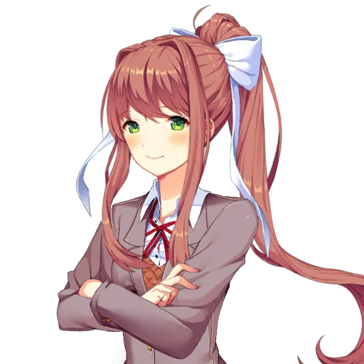 Sticker 📚 : : just Monika .// - 1