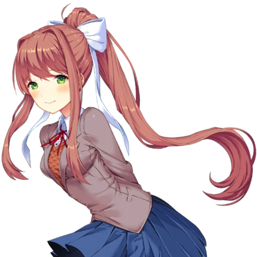 Sticker 📚 : : just Monika .// - 0