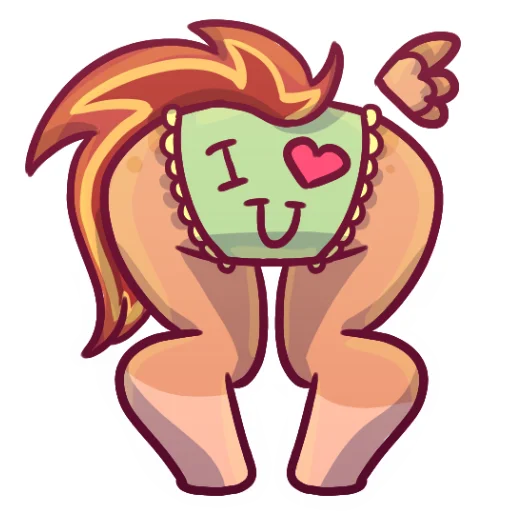 Sticker JustREDColorStickers - 1