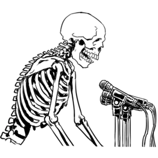 Sticker Just_bones3_nyasticks - 1