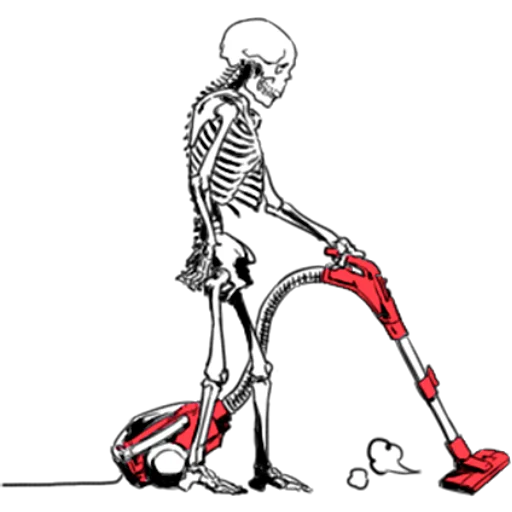 Sticker Just_bones3_nyasticks - 1