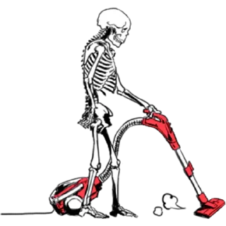 Sticker Груда костей 3 @nyasticks - 5