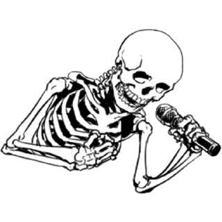 Sticker Груда костей 3 @nyasticks - 0