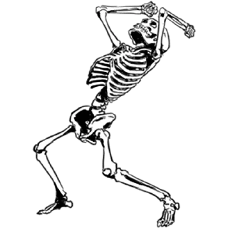 Sticker Груда костей 3 @nyasticks - 1