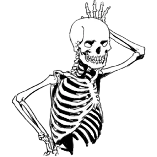 Sticker Груда костей 3 @nyasticks - 7