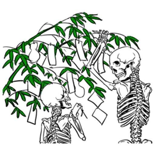 Стикер Just_bones7_nyasticks - 1